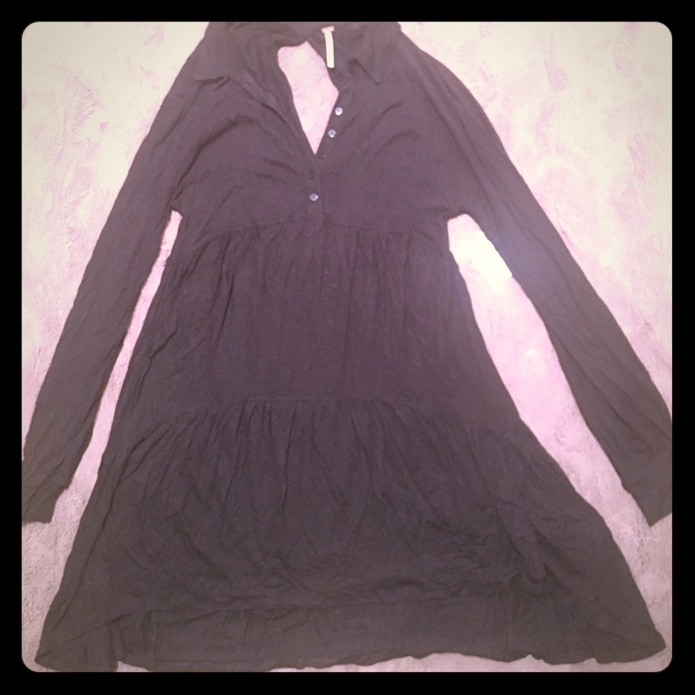 FREE PEOPLE LONG SLEEVE TUNIC/MINI